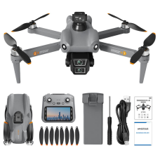Квадрокоптер із сенсорним екраном 5.9”, 4K камерою та GPS — LYZRC L300 Ultra Max