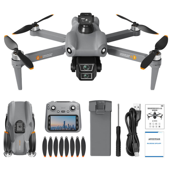 Квадрокоптер із сенсорним екраном 5.9”, 4K камерою та GPS — LYZRC L300 Ultra Max