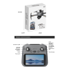 Квадрокоптер із сенсорним екраном 5.9”, 4K камерою та GPS — LYZRC L300 Ultra Max