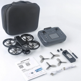 Квадрокоптер ZLL SG800 PRO з екраном, Wi-Fi FPV камерою 480P Дрон із захистом пропелерів для дітей та дорослих