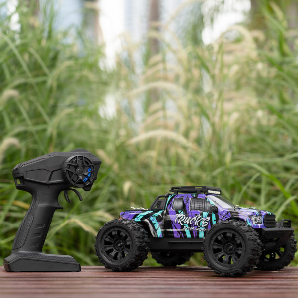 Машинка на радіокеруванні JIUSI PT14R 1:14 4x4 80 км/год – Машинка RC швидка безщіткова 4WD з акумулятором