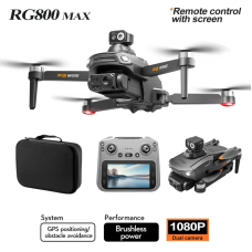 Квадрокоптер RG800 MAX дрон з подвійною камерою, GPS, системою обходу перешкод і FPV, до 1200 м. 25 хв.