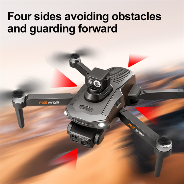 Квадрокоптер RG800 MAX дрон з подвійною камерою, GPS, системою обходу перешкод і FPV, до 1200 м. 25 хв.