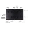 FPV Монітор Hawkeye Captain X 10.2" з DVR, HDMI, AV-входом, IPS-дисплей 1024×600, антивідблиск, для дронів та FPV-систем