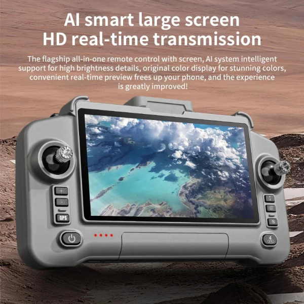 Квадрокоптер дрон з камерою ZLL SG603 PRO - РК пульт 4.5" до 3 км. 25 хв полета