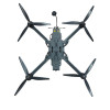 FPV дрон KLESM 13" LR квадрокоптер, FPV 5.8 ГГц, HD/аналог, міцна рама карбон, Навантаження 7 кг