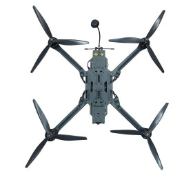 FPV дрон KLESM 13" LR квадрокоптер, FPV 5.8 ГГц, HD/аналог, міцна рама карбон, Навантаження 7 кг