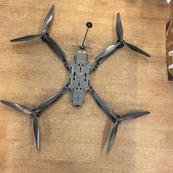 FPV дрон 15" Long Range KLESM / LekDro FPV 15, 4214-380KV, пропелери 15", VTX 5.8 ГГц 2000 mW, 8S XT60