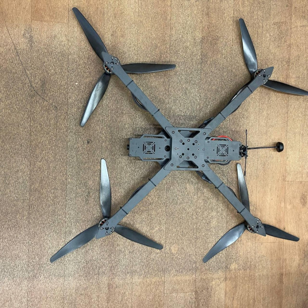 FPV дрон 15" Long Range KLESM / LekDro FPV 15, 4214-380KV, пропелери 15", VTX 5.8 ГГц 2000 mW, 8S XT60