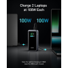 Повербанк Anker A1336 20000 мА·год 200W, Power Bank USB-C 100W / USB-A 65W, LCD-дисплей, швидка зарядка