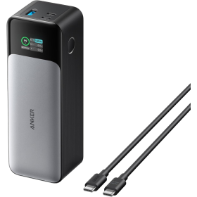 Power Bank Anker 737 (A1289) - 24 000 мА·рік, PD 3.1 до 140 Вт, для ноутбука, планшета та смартфона