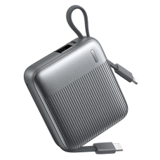 Повербанк Powerbank Remax FC-06 20000 мА·год (22.5W) Power Bank з вбудованим кабелем Type-C, швидка зарядка PD/QC, USB-A 12W