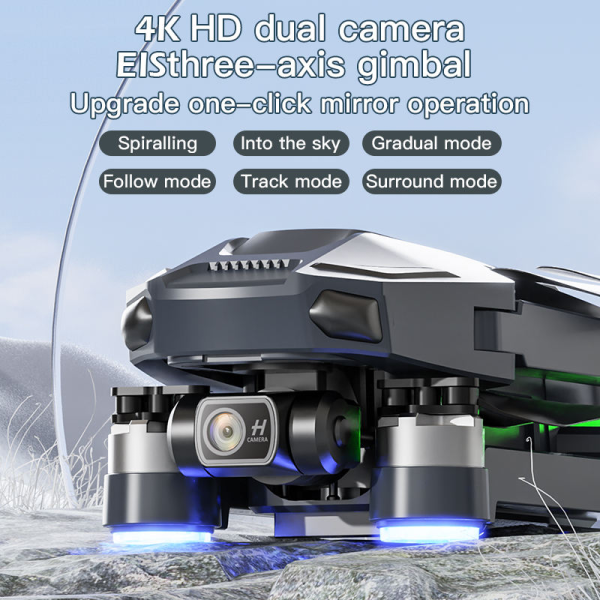 Квадрокоптер SJY X11 4K GPS з 3-осьовим підвісом, пульт з екраном 4.5", FPV до 5 км
