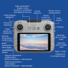 Дрон GT3 Max 4K квадрокоптер з екранним пультом, GPS, FPV та захистом 360 °, 3 батареї + кейс