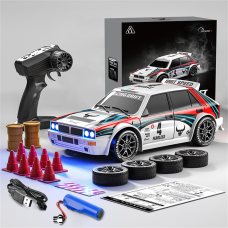 Радіокерована дрифт машинка ZLL SG204 PRO 4WD 1/24 RTR дрифт авто 4WD 1:24 з LED підсвічуванням та змінними шинами
