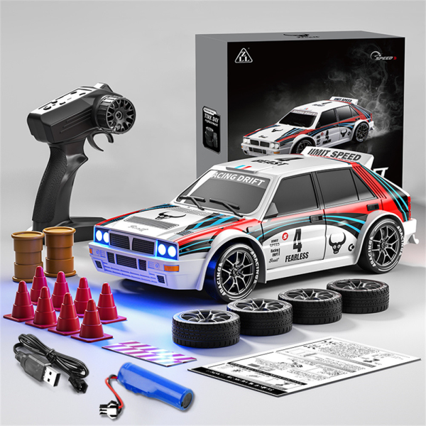 Радіокерована дрифт машинка ZLL SG204 PRO 4WD 1/24 RTR дрифт авто 4WD 1:24 з LED підсвічуванням та змінними шинами