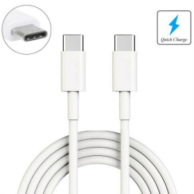 USB-кабель Type-C / Type-C або Type-C — Lightning, 1 м, зарядка та передача даних