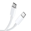 USB-кабель Type-C / Type-C або Type-C — Lightning, 1 м, зарядка та передача даних