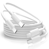 USB-кабель Type-C / Type-C або Type-C — Lightning, 1 м, зарядка та передача даних