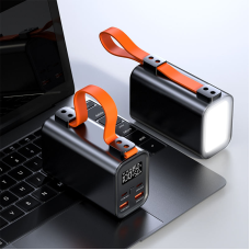 Power Bank Повербанк 100W PD 27000 mAh - заряджання ноутбуків і планшетів, MacBook, LED дисплей з швидкою зарядкою