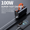 Power Bank Повербанк 100W PD 27000 mAh - заряджання ноутбуків і планшетів, MacBook, LED дисплей з швидкою зарядкою