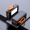 Повербанк 50000 mAh з LED-ліхтарем, швидка зарядка 22.5W 4 USB ремінець