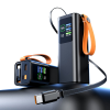 Павербанк 18000 mAh 100W PD для ноутбука та MacBook — Power Bank PQ2220 з ліхтариком + кабель