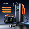 Павербанк 18000 mAh 100W PD для ноутбука та MacBook — Power Bank PQ2220 з ліхтариком + кабель