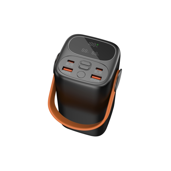 Повербанк 40000 mAh 65W PD для ноутбука та MacBook — Power Bank PQ2127 з дисплеєм та ліхтарем