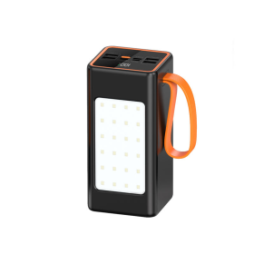 Павербанк Power Bank PQ2062 50000 mAh 22.5W з LED-ліхтарем і дисплеєм
