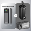 Повербанк із кабелем Type-C Power Bank P318 20000 mAh швидка зарядка 22.5W PD 45W дисплей для смартфонів та планшетів