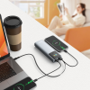 Повербанк із кабелем Type-C Power Bank P318 20000 mAh швидка зарядка 22.5W PD 45W дисплей для смартфонів та планшетів