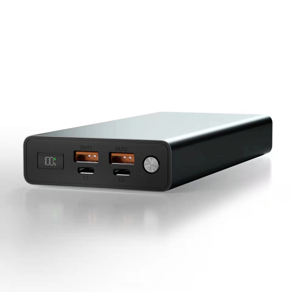 Power Bank PQ26 27000 mah 100W PD — павербанк для ноутбуків з LED дисплеєм