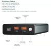 Power Bank PQ26 27000 mah 100W PD — павербанк для ноутбуків з LED дисплеєм