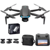 Квадрокоптер S-X1 Max з GPS та 4K камерою, пульт з екраном, EIS, 5G Wi-Fi, до 3 км
