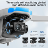 Квадрокоптер S-X1 Max з GPS та 4K камерою, пульт з екраном, EIS, 5G Wi-Fi, до 3 км