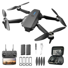 Квадрокоптер E88 PRO для початківців, Brushless мотори, камера FPV авто-зліт фліпи 360°