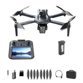 Квадрокоптер XT606 MAX з пультом та екраном GPS 4K FPV до 3 км