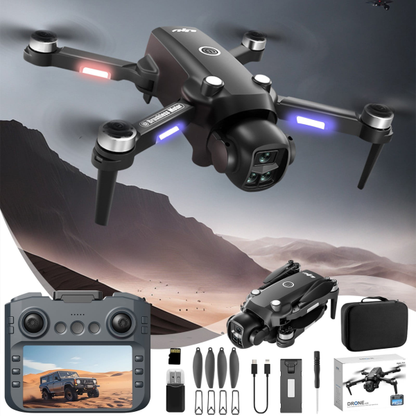 Квадрокоптер V156 MAX дрон з RC пультом 4K GPS EIS безщітковий до 500 м. 25 хв