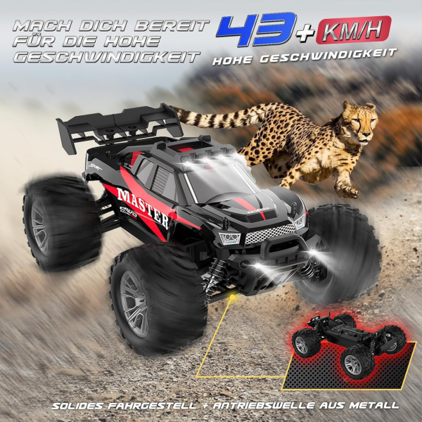 Машинка на пульті KFPLAN KF15 1:16 4WD RC машинка Машинка на радіокеруванні повний привід