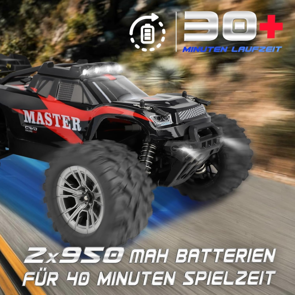 Машинка на пульті керування KFPLAN KF15 4WD швидкісний позашляховик