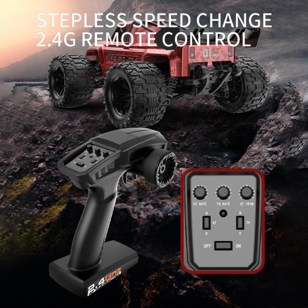 Радіокерована машинка KF18 4WD 1:14, до 55 км/год, акумулятор 7.4V 1500 mAh 2 АКБ